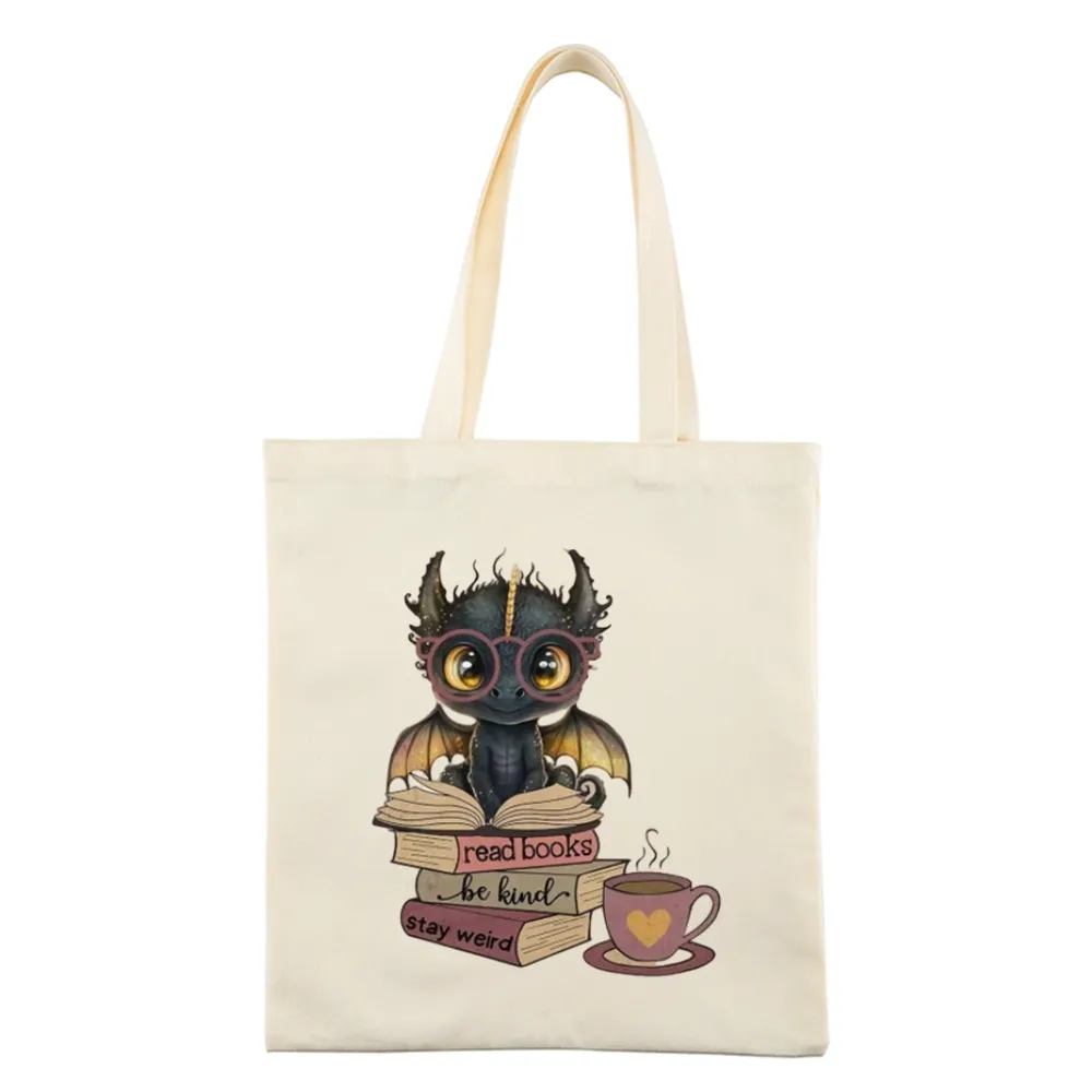 Pagewings Fourth Wing Dargon Gift Tote Bag
