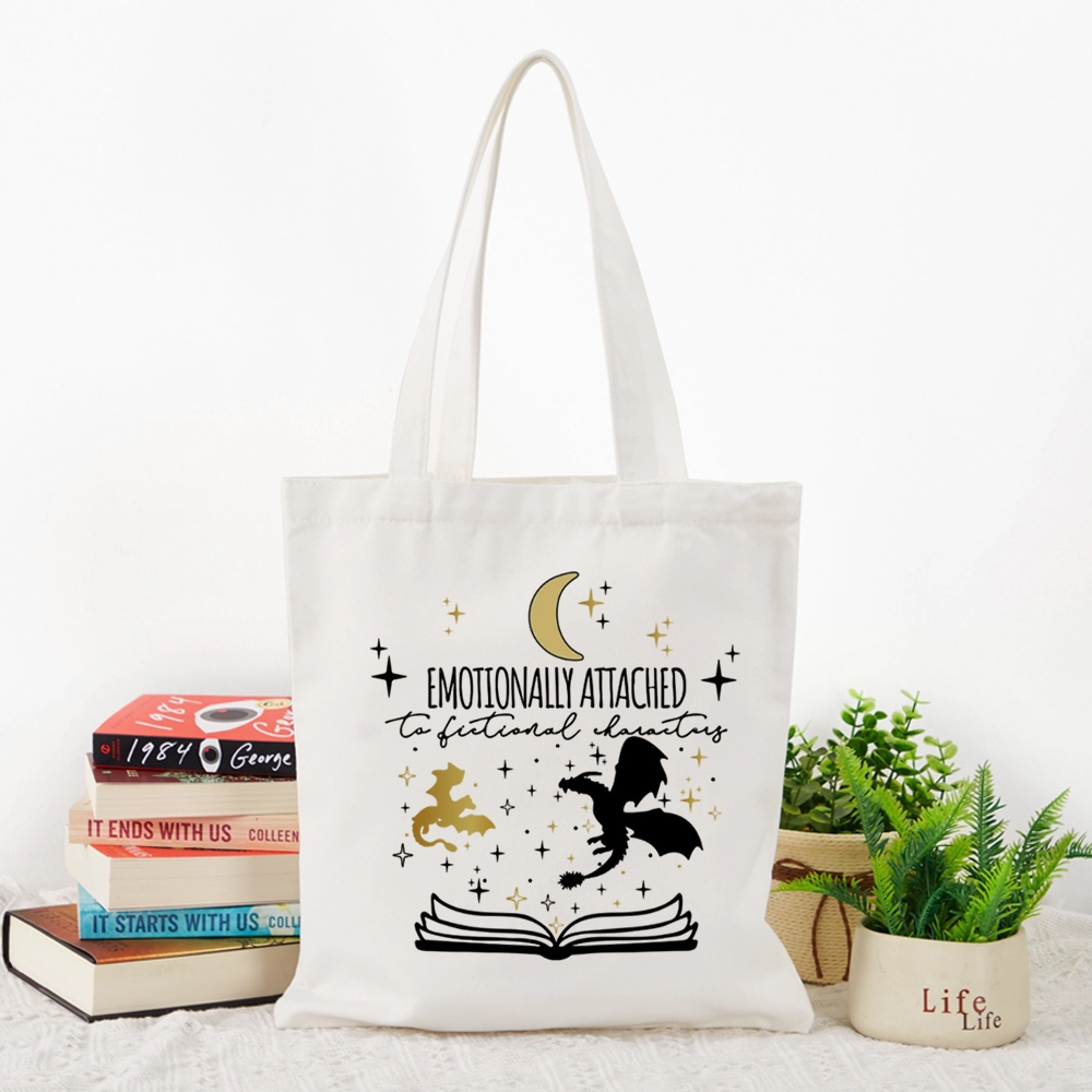 Pagewings Fourth Wing Dragon Lovers Gift Tote Bag