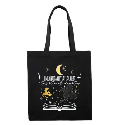 Pagewings Fourth Wing Dragon Lovers Gift Tote Bag