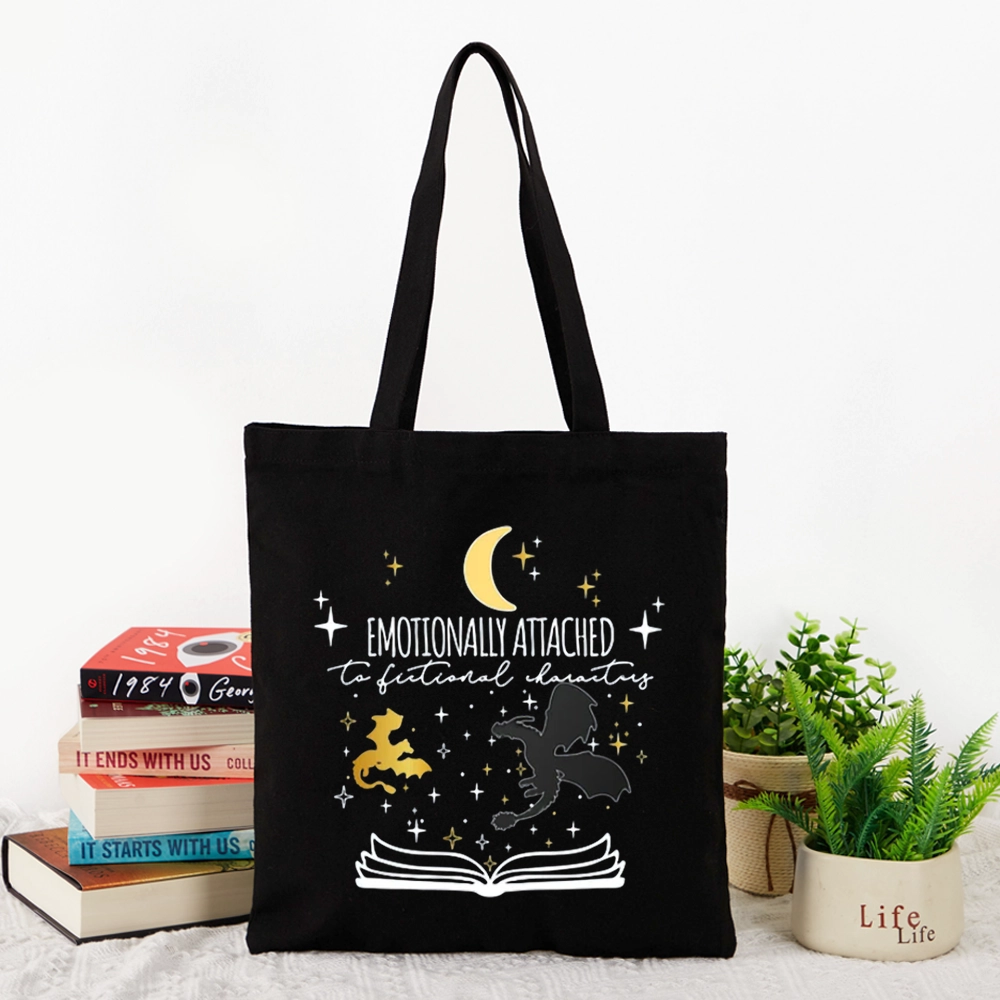 Pagewings Fourth Wing Dragon Lovers Gift Tote Bag