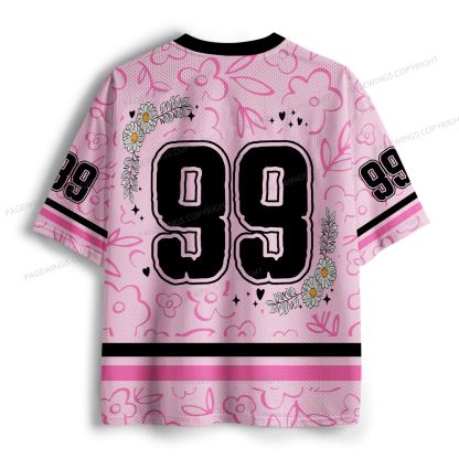 Pagewings Like Me When I’m Reading Unisex Mesh Jersey