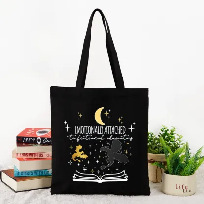 Pagewings Fourth Wing Dragon Lovers Gift Tote Bag