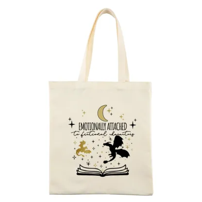 Pagewings Fourth Wing Dragon Lovers Gift Tote Bag