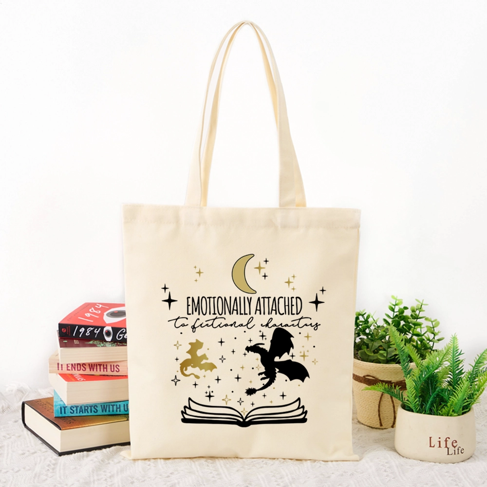 Pagewings Fourth Wing Dragon Lovers Gift Tote Bag