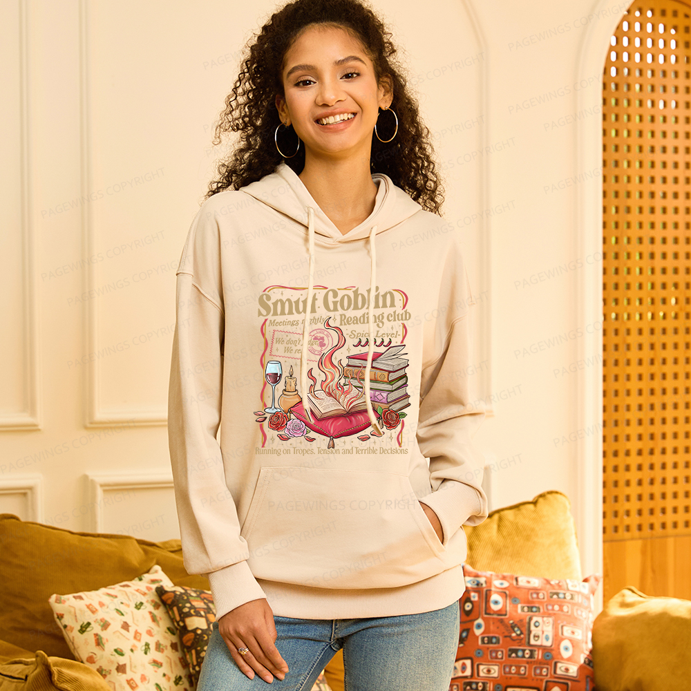 Pagewings Smut Goblin Dark Romance Bookish Unisex Classic Hoodie