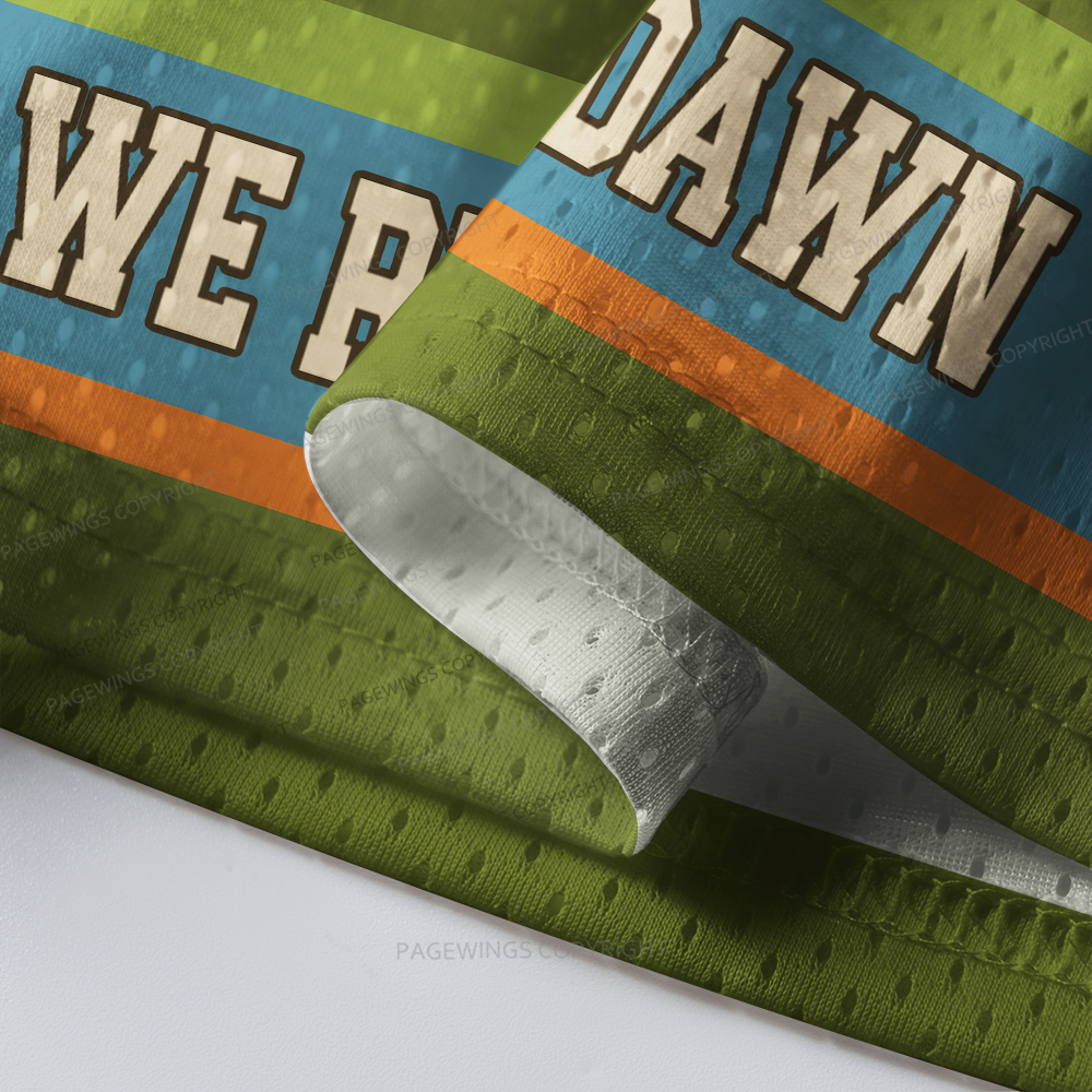 Pagewings We Read At Dawn Unisex Mesh Jersey