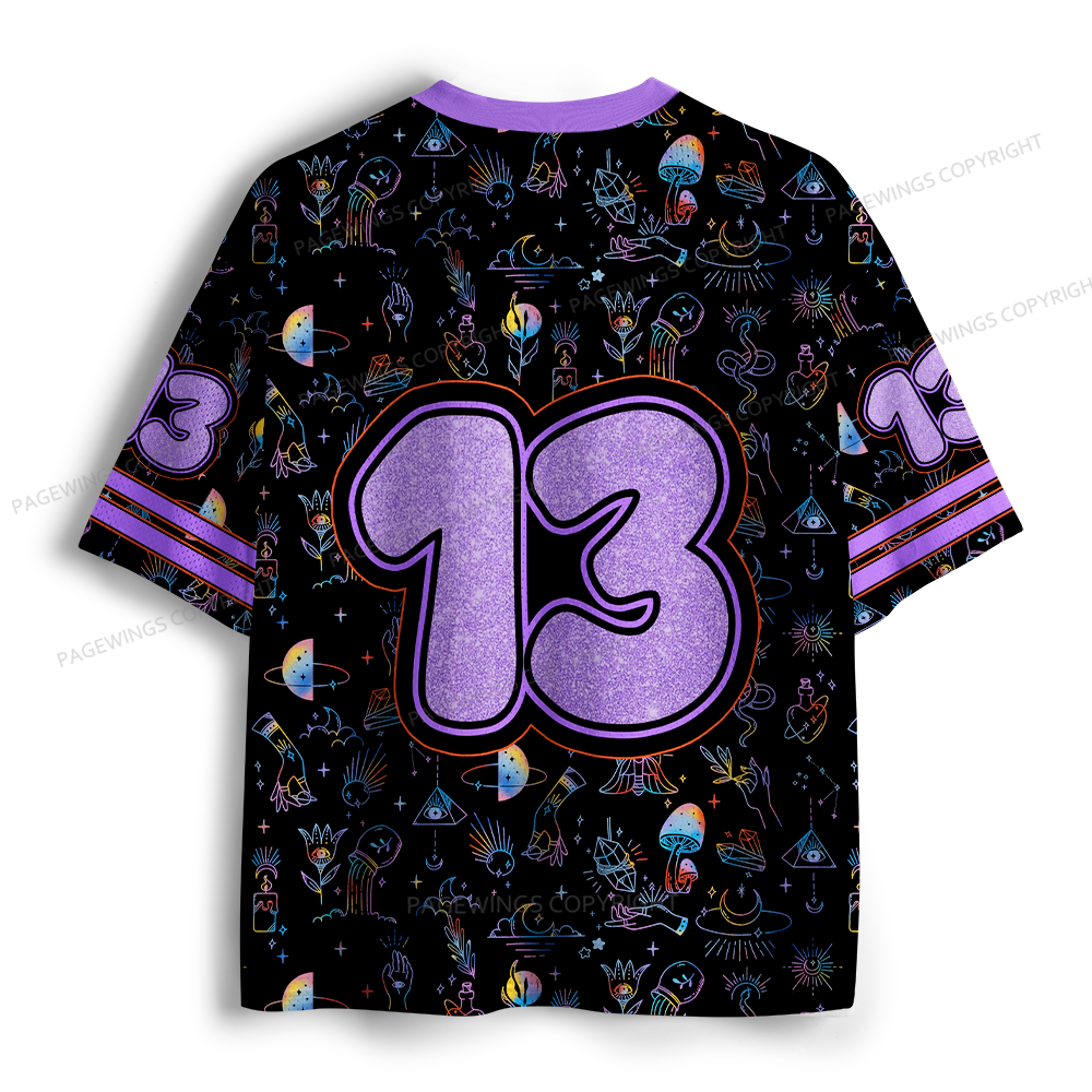 Pagewings To The Stars Who Listen Unisex Mesh Jersey