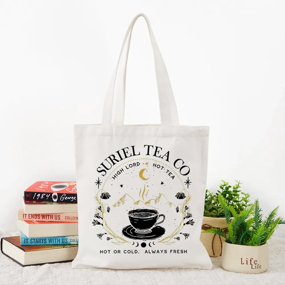 Pagewings Suriel Tea Co Lovers Gift Tote Bag