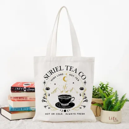 Pagewings Suriel Tea Co Lovers Gift Tote Bag