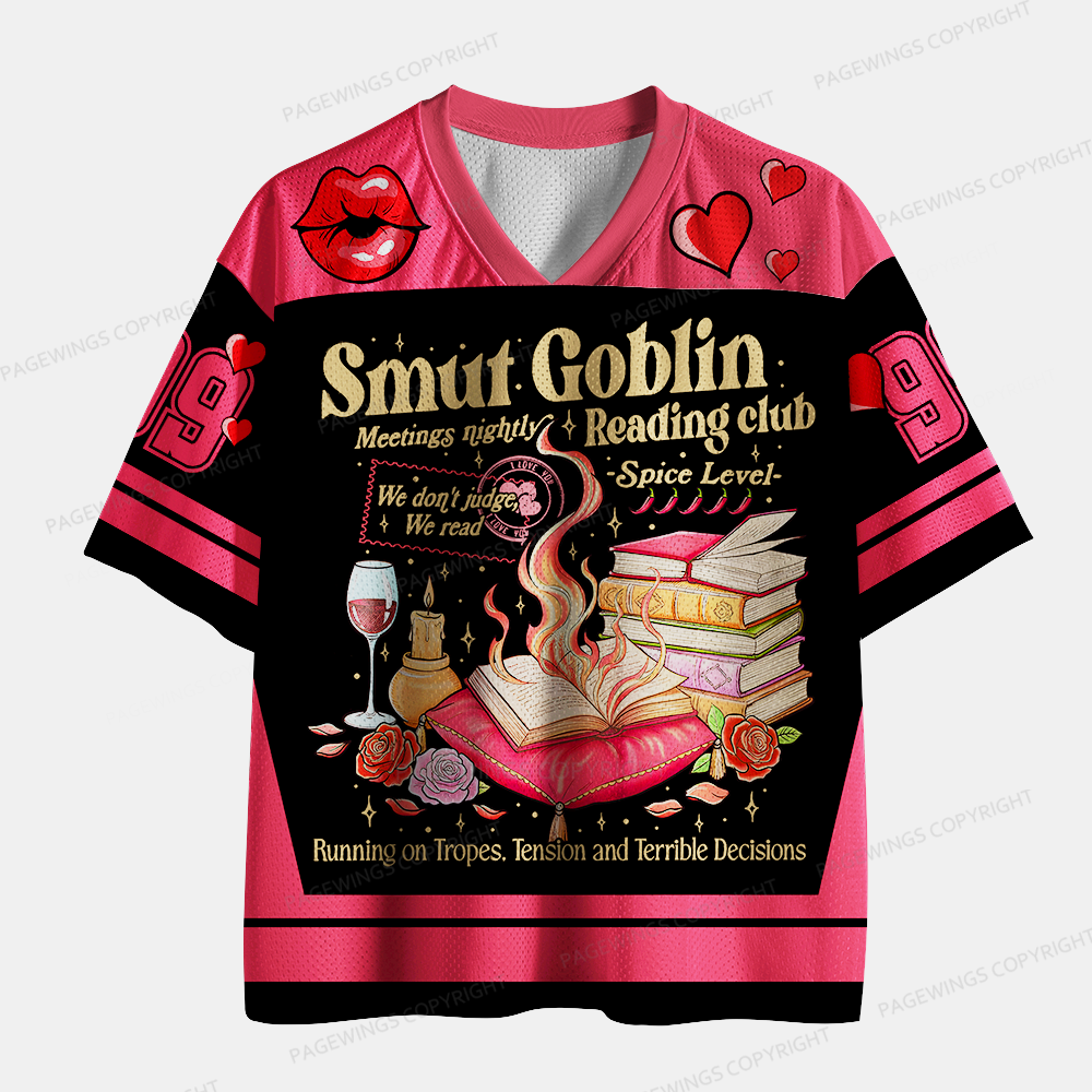 Pagewings Smut Goblin Unisex Mesh Jersey