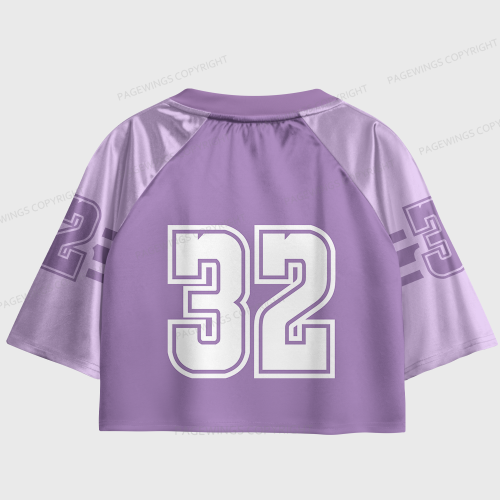 Pagewings What’s More Punk Than The Public Library Women's Cropped Jersey