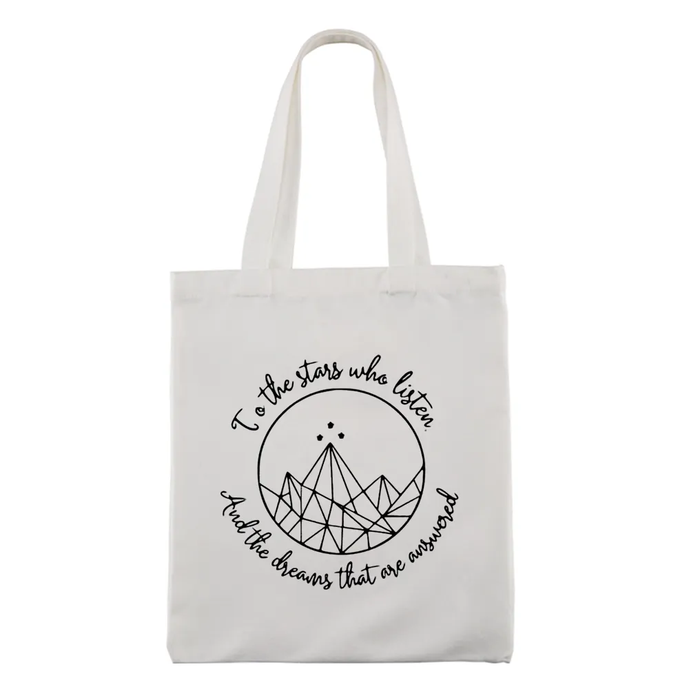 Pagewings To The Stars Who Listen Lovers Gift Tote Bag