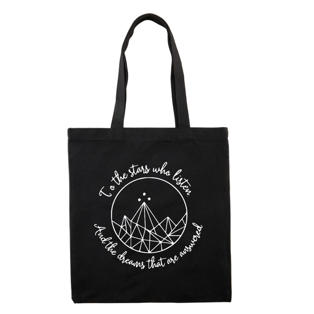 Pagewings To The Stars Who Listen Lovers Gift Tote Bag