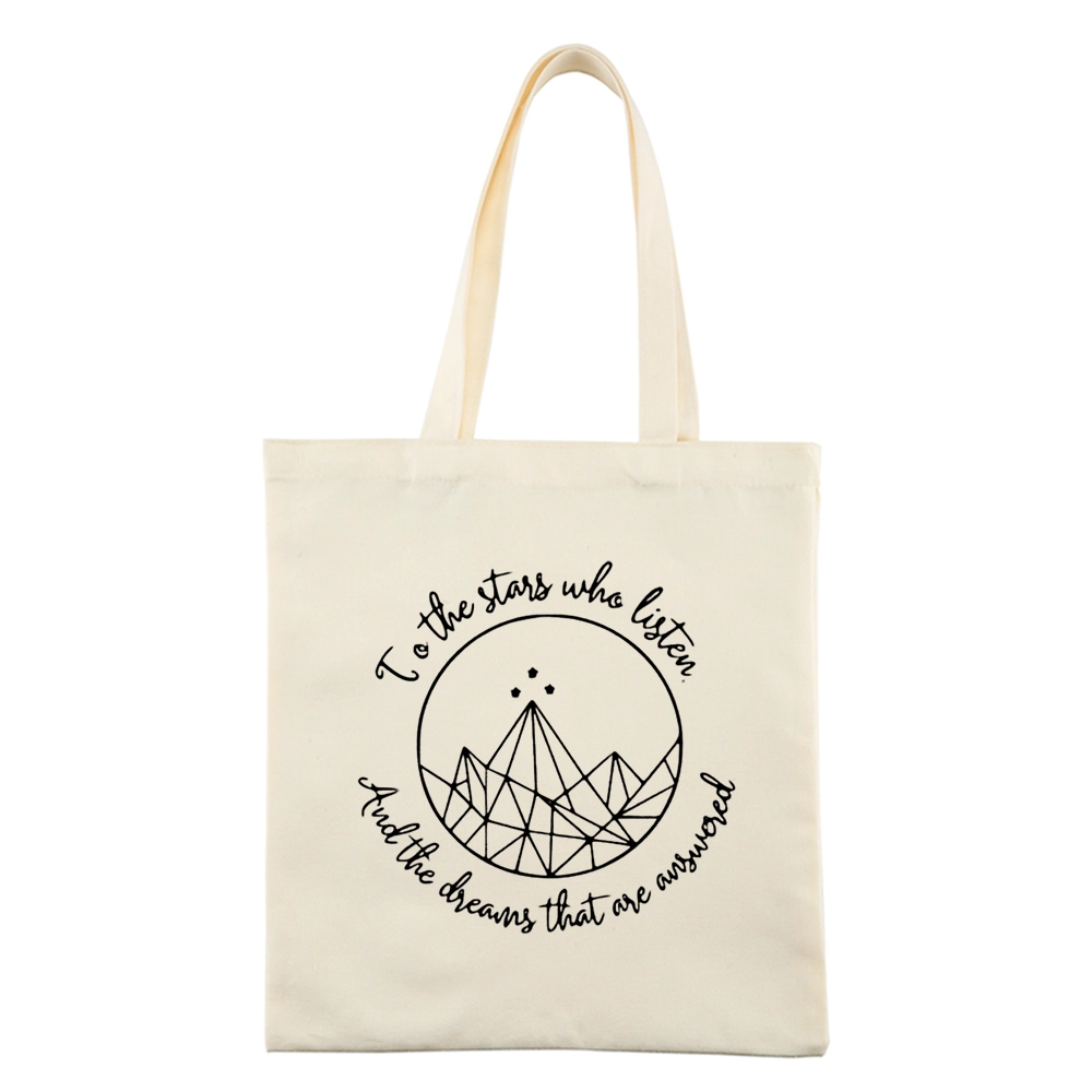 Pagewings To The Stars Who Listen Lovers Gift Tote Bag