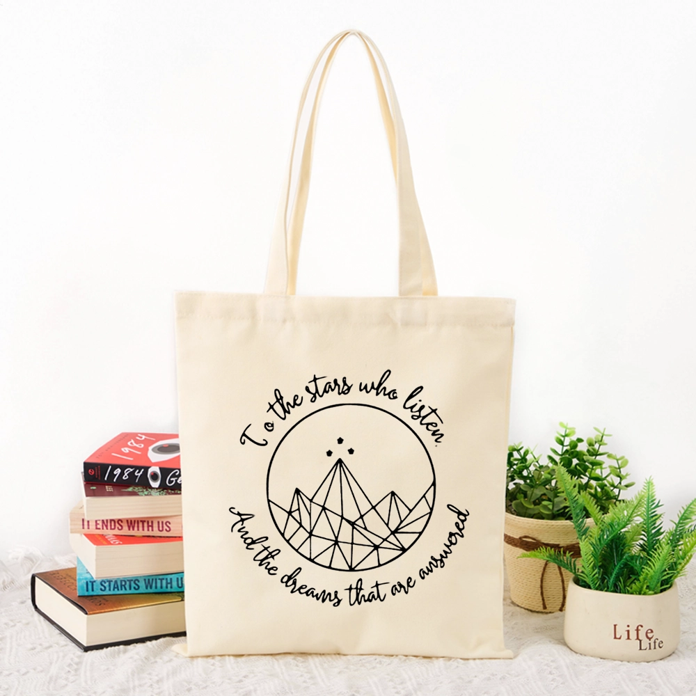 Pagewings To The Stars Who Listen Lovers Gift Tote Bag