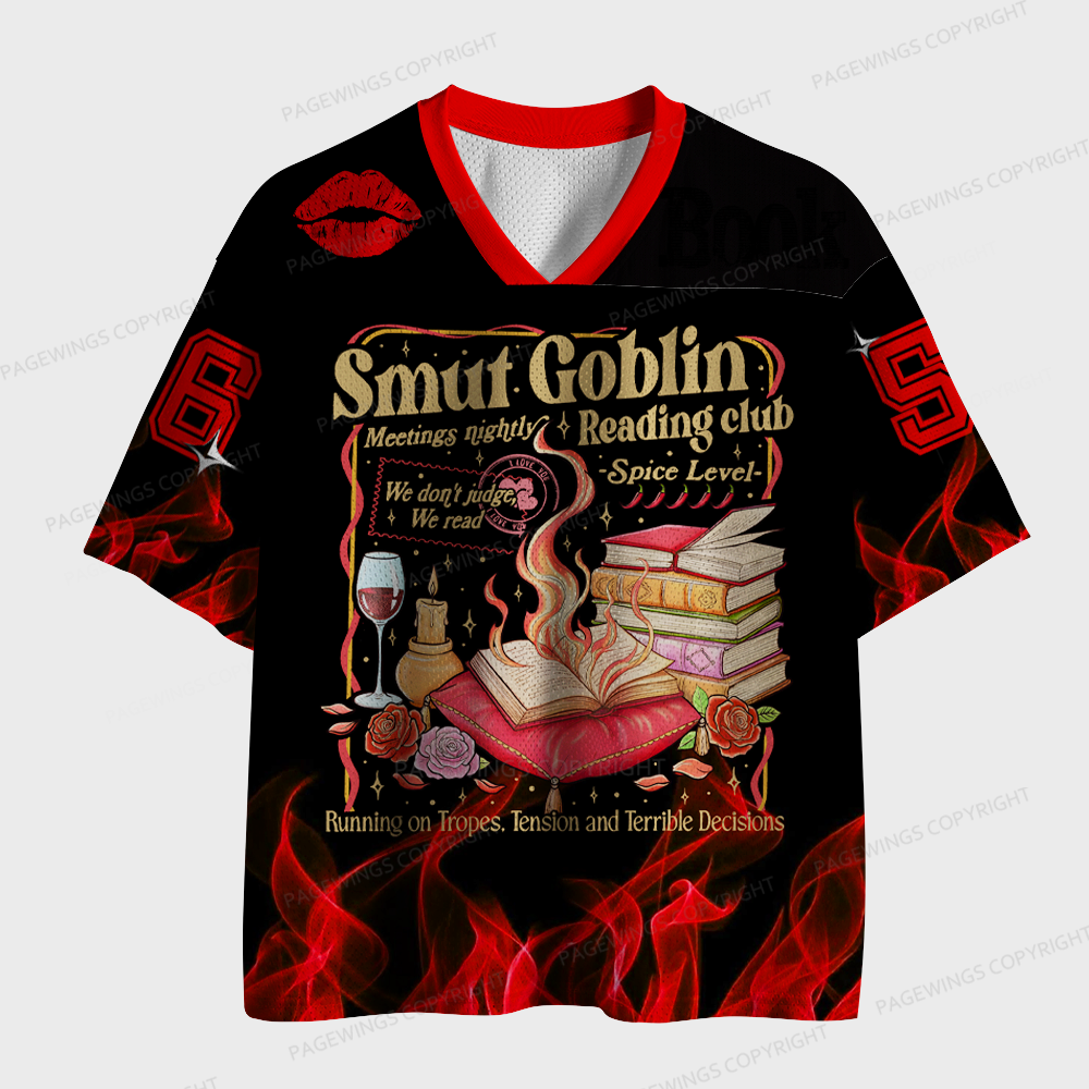 Pagewings Smut Goblin Unisex Mesh Jersey