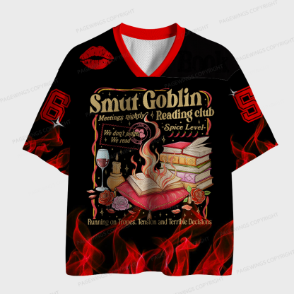 Pagewings Smut Goblin Unisex Mesh Jersey