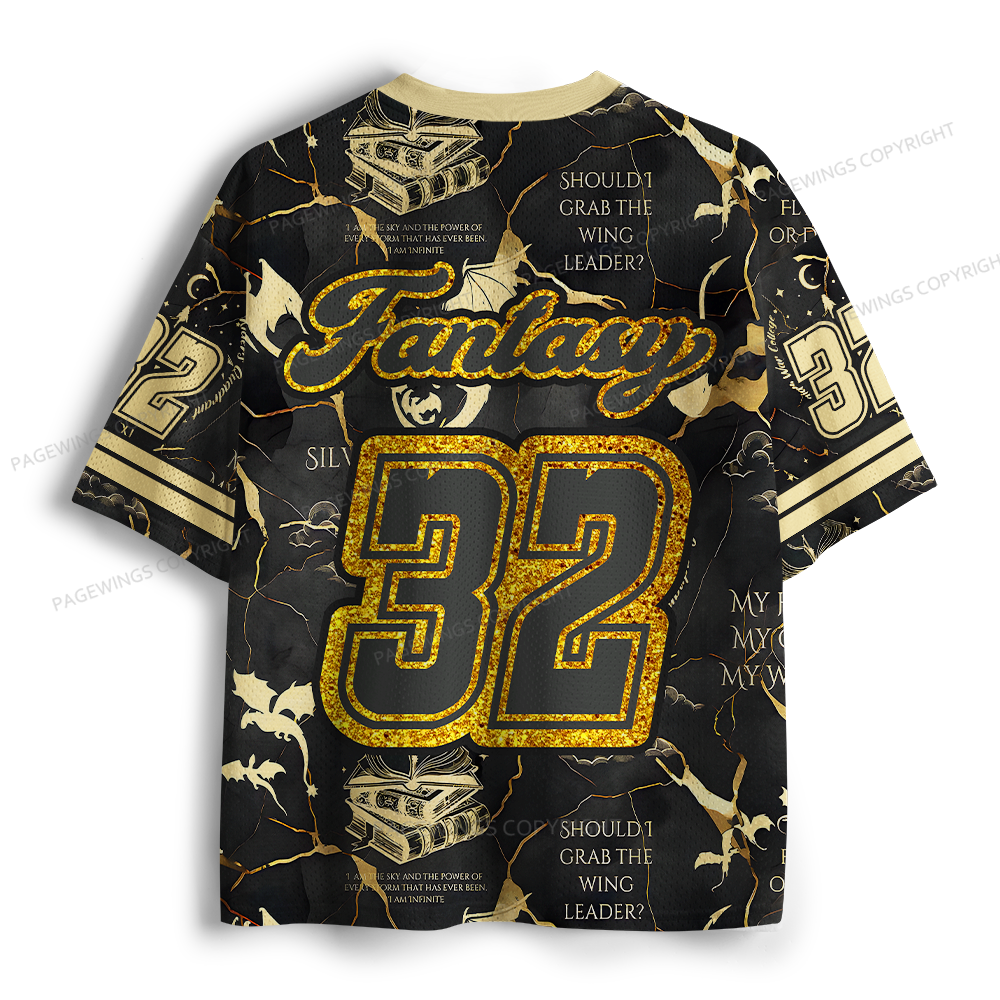 Pagewings Fantasy Unisex Mesh Jersey