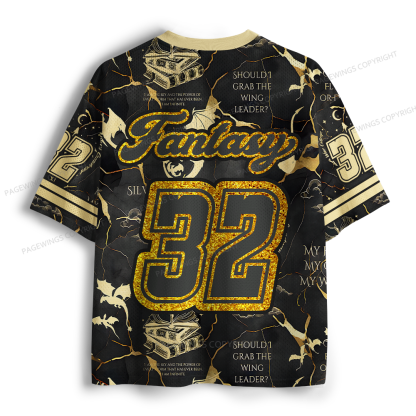 Pagewings Fantasy Unisex Mesh Jersey