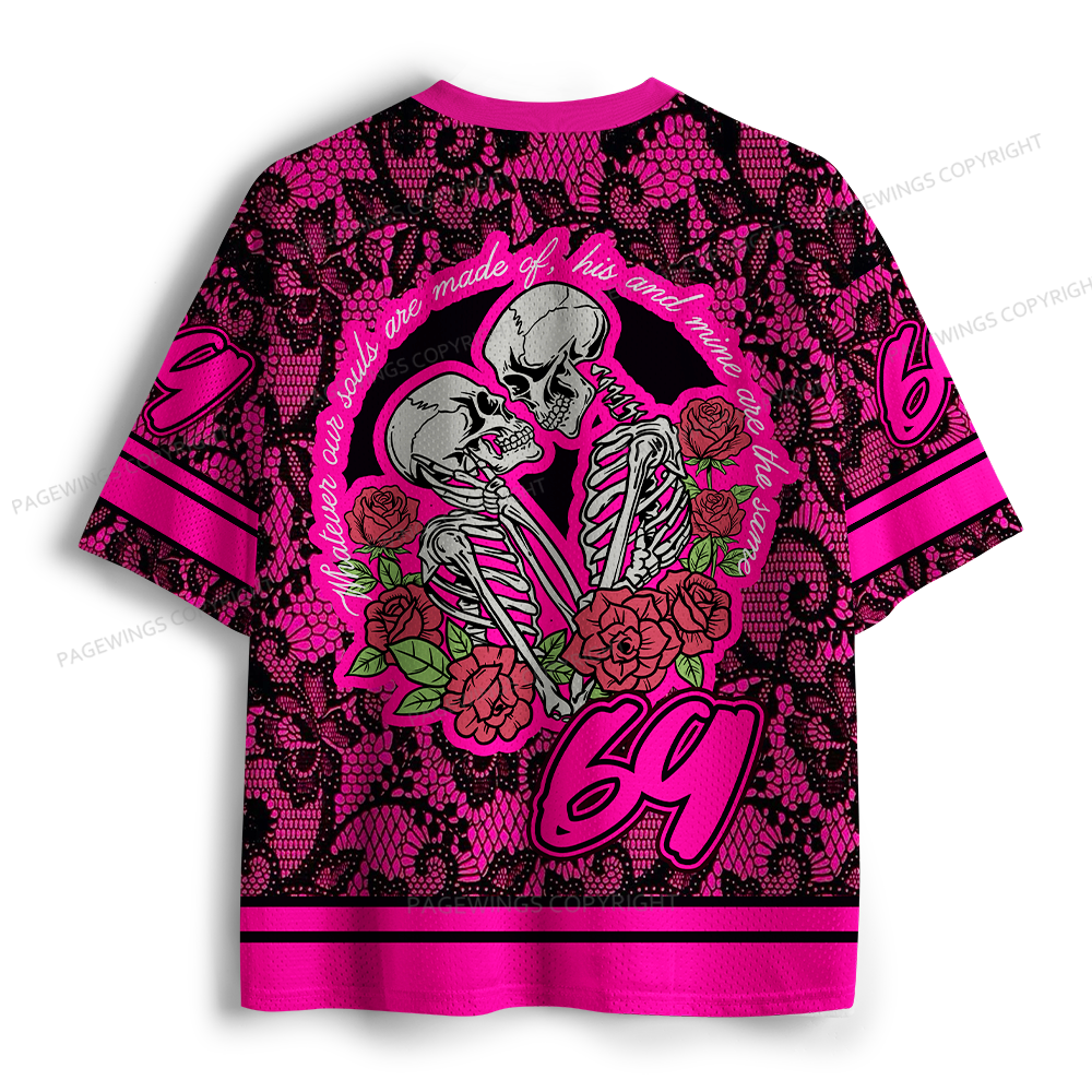Pagewings Whatever Our Souls Are Made Of Unisex Mesh Jersey