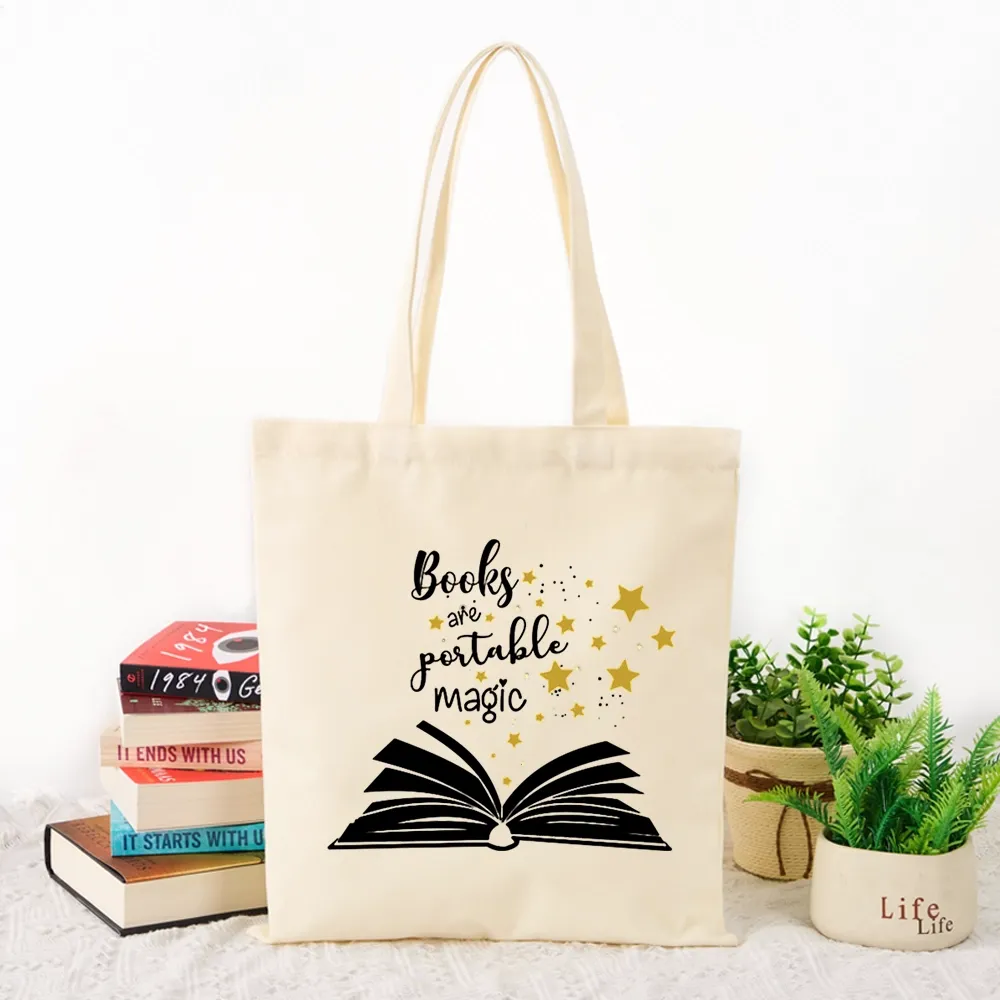 Pagewings Book Are Portable Magic Lovers Gift Tote Bag