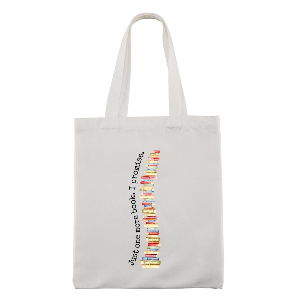 Pagewings Just One More Book I Promise Lovers Gift Tote Bag