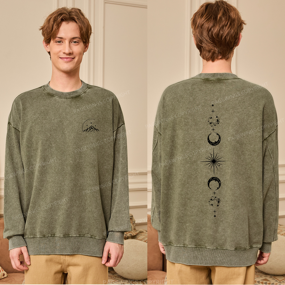 Pagewings Hello Feyre Darling Unisex Washed Sweatshirt