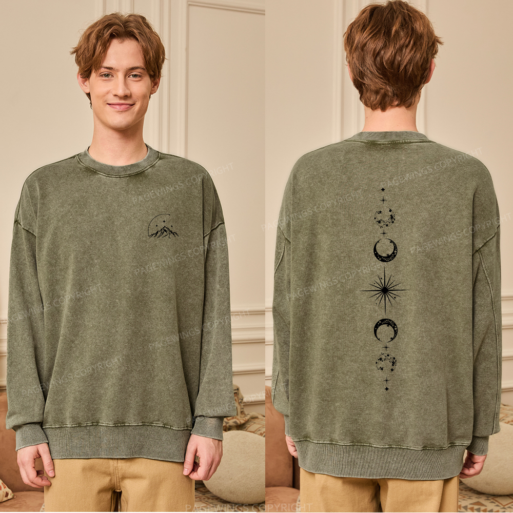 Pagewings Hello Feyre Darling Unisex Washed Sweatshirt