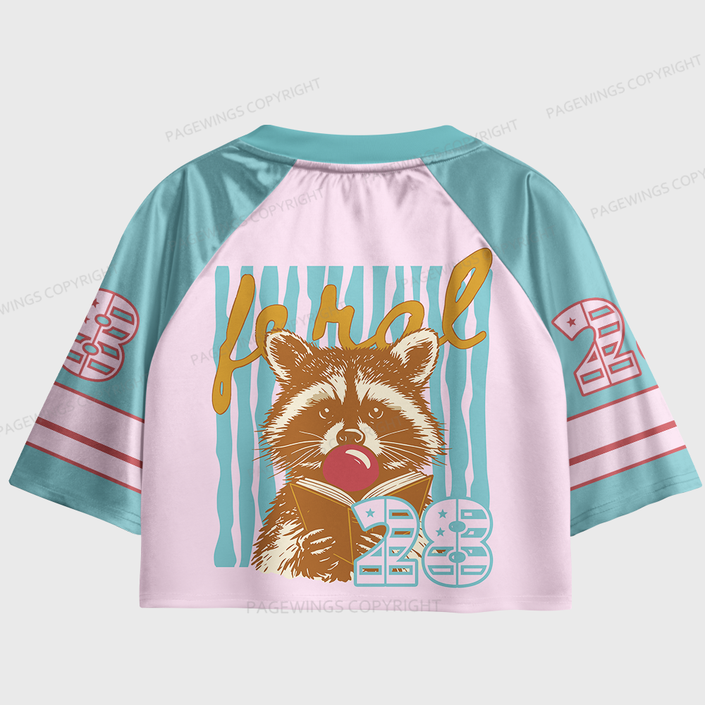 Pagewings Feral Women's Cropped Jersey
