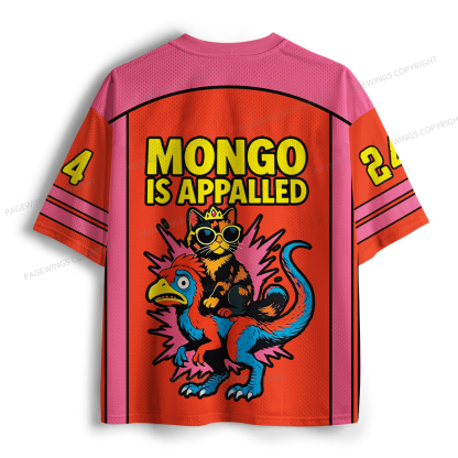 Pagewings Mongo Is Appalled Unisex Mesh Jersey