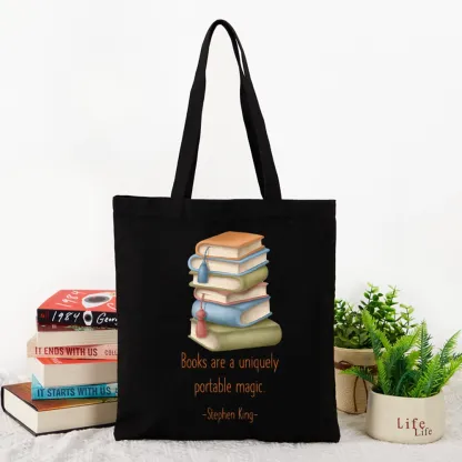 Pagewings Books Are A Uniquely Portable Magic Lovers Gift Tote Bag