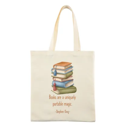 Pagewings Books Are A Uniquely Portable Magic Lovers Gift Tote Bag