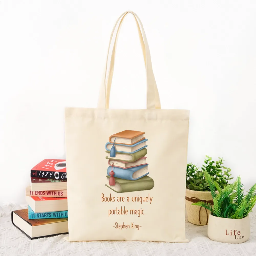 Pagewings Books Are A Uniquely Portable Magic Lovers Gift Tote Bag