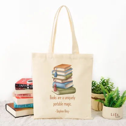 Pagewings Books Are A Uniquely Portable Magic Lovers Gift Tote Bag