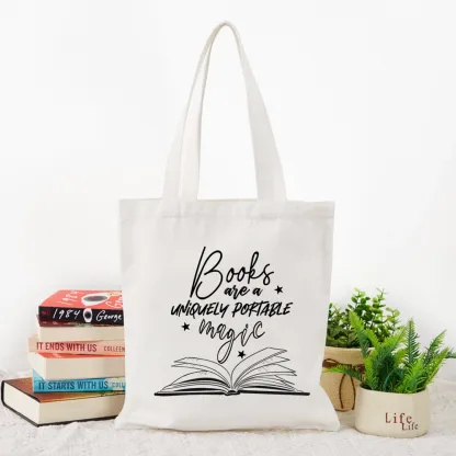 Pagewings Books Are A Uniquely Portable Magic Lovers Gift Tote Bag