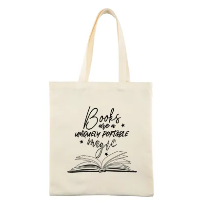 Pagewings Books Are A Uniquely Portable Magic Lovers Gift Tote Bag
