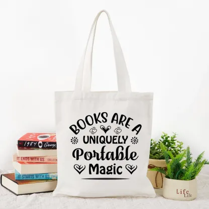 Pagewings Books Are A Uniquely Portable Magic Lovers Gift Tote Bag