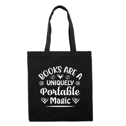 Pagewings Books Are A Uniquely Portable Magic Lovers Gift Tote Bag