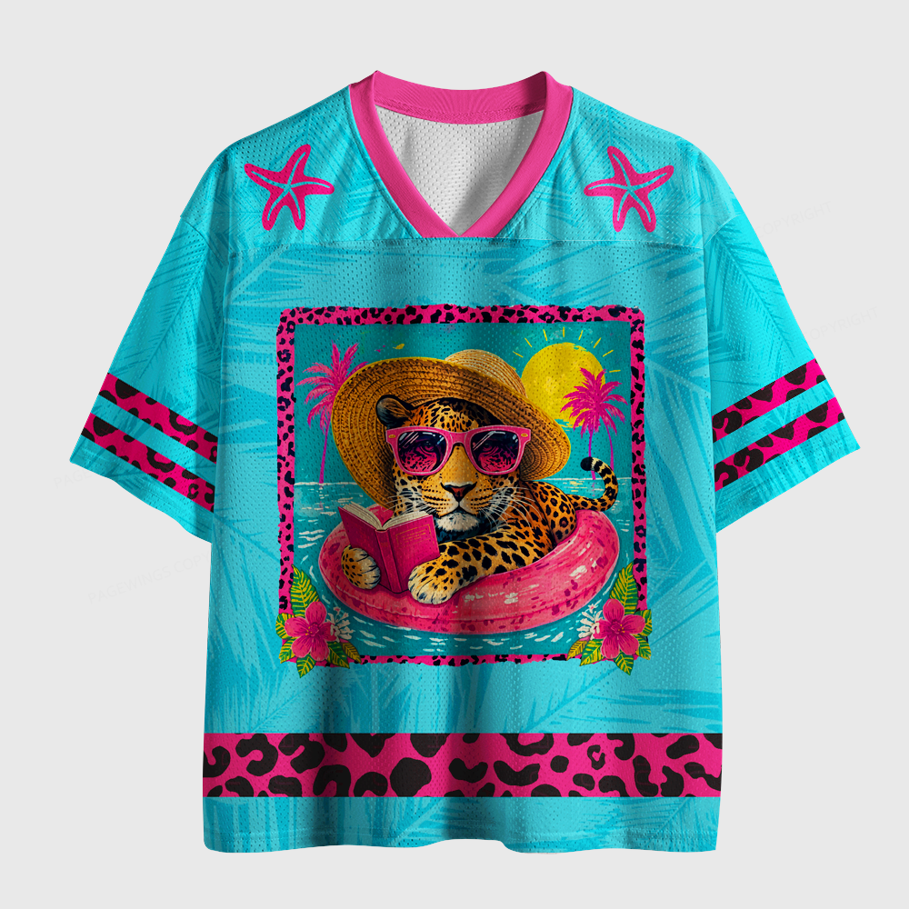 Pagewings Wild Read Unisex Mesh Jersey