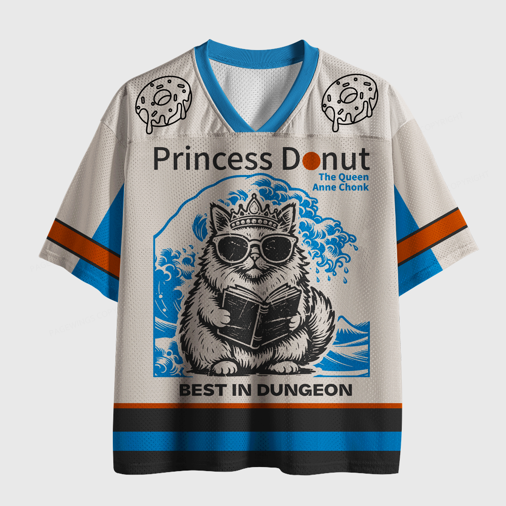 Pagewings The Queen Unisex Mesh Jersey