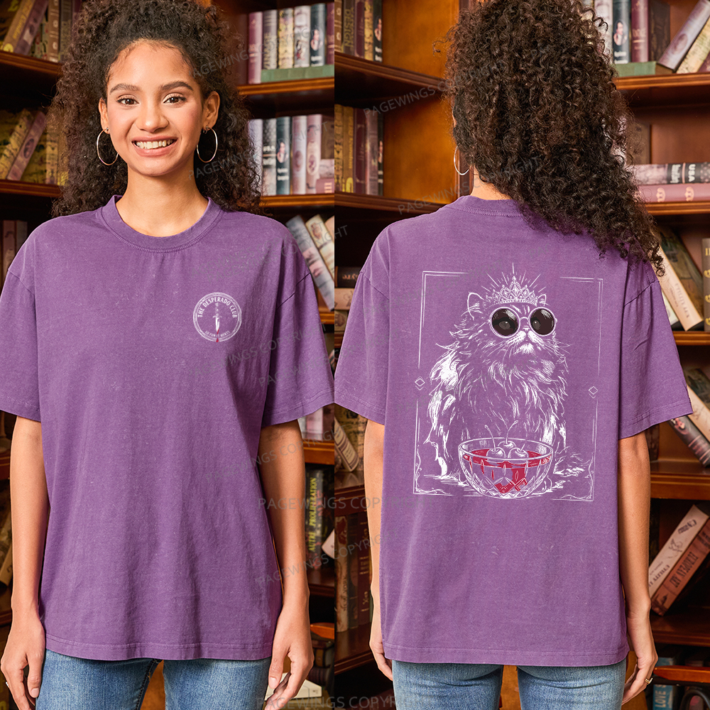 Pagewings The Desperado Club Unisex Washed T-shirt