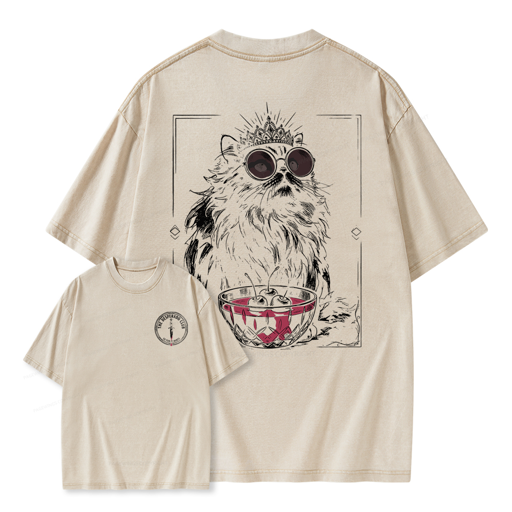 Pagewings The Desperado Club Unisex Washed T-shirt