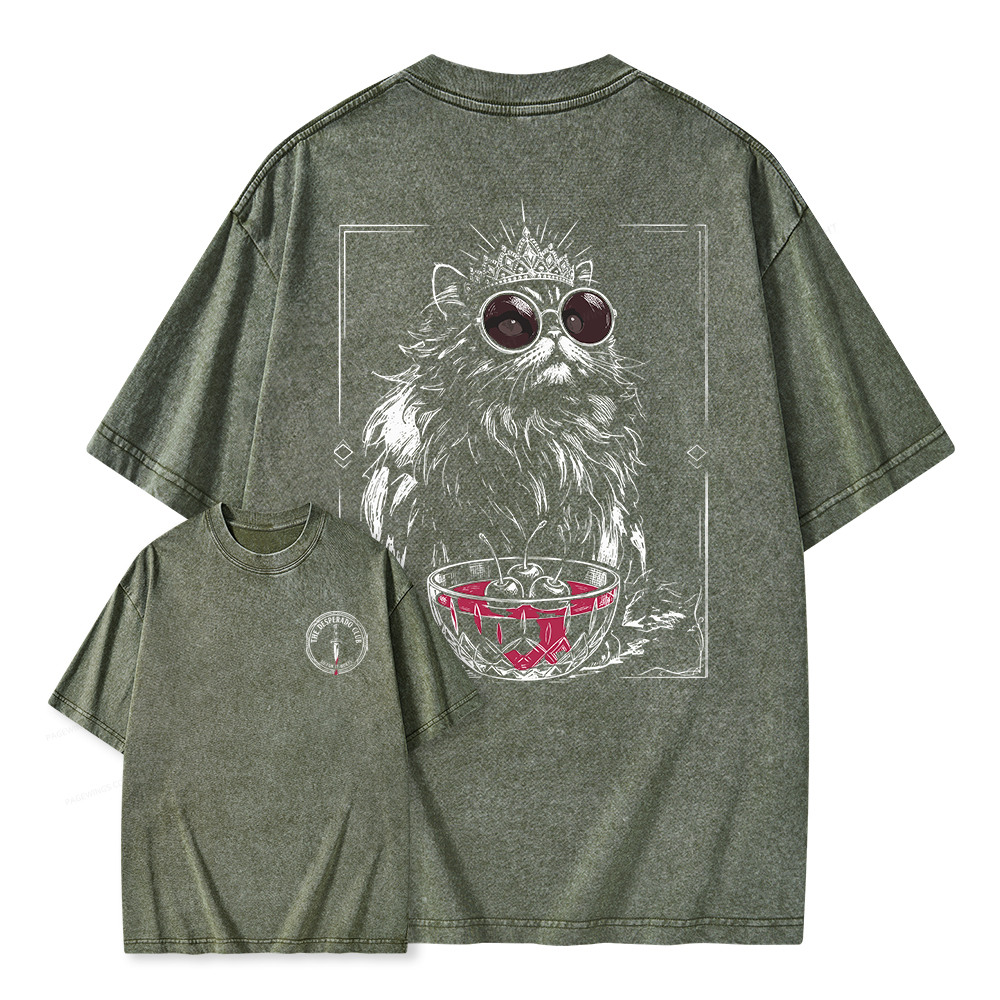 Pagewings The Desperado Club Unisex Washed T-shirt
