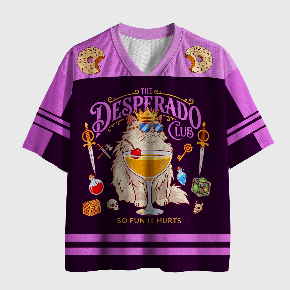Pagewings The Desperado Club Unisex Mesh Jersey