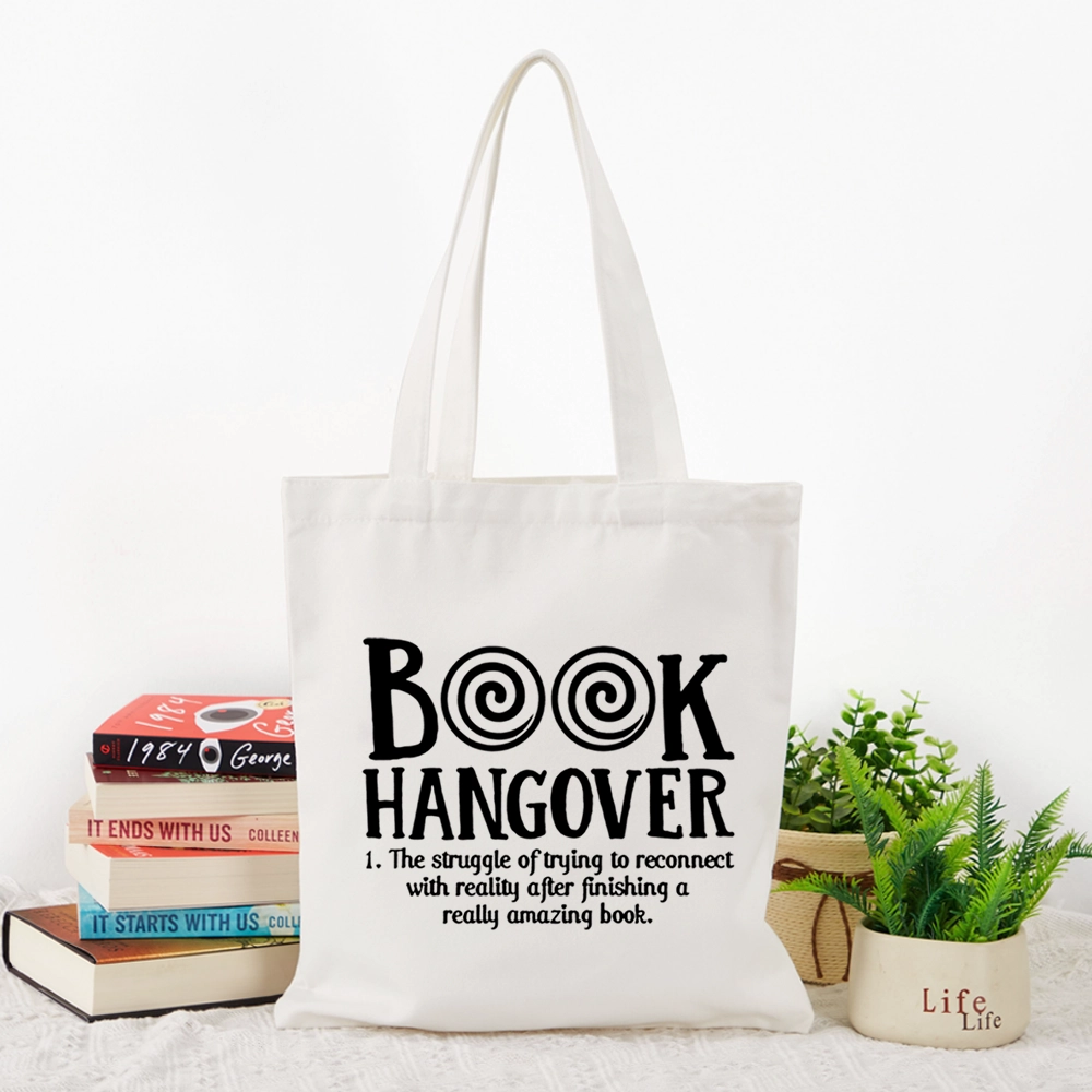 Pagewings Book Hangover Lovers Gift Tote Bag
