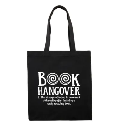 Pagewings Book Hangover Lovers Gift Tote Bag