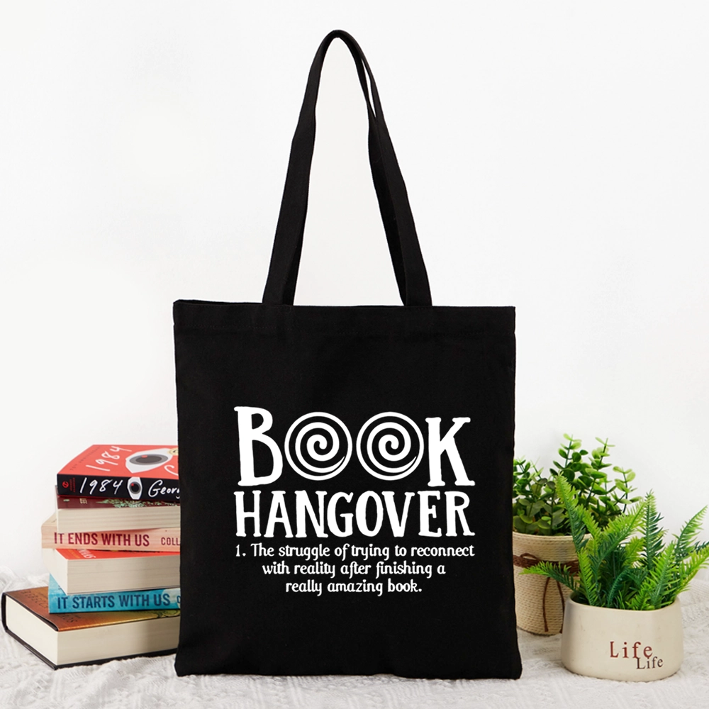 Pagewings Book Hangover Lovers Gift Tote Bag
