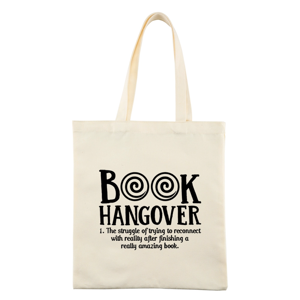 Pagewings Book Hangover Lovers Gift Tote Bag