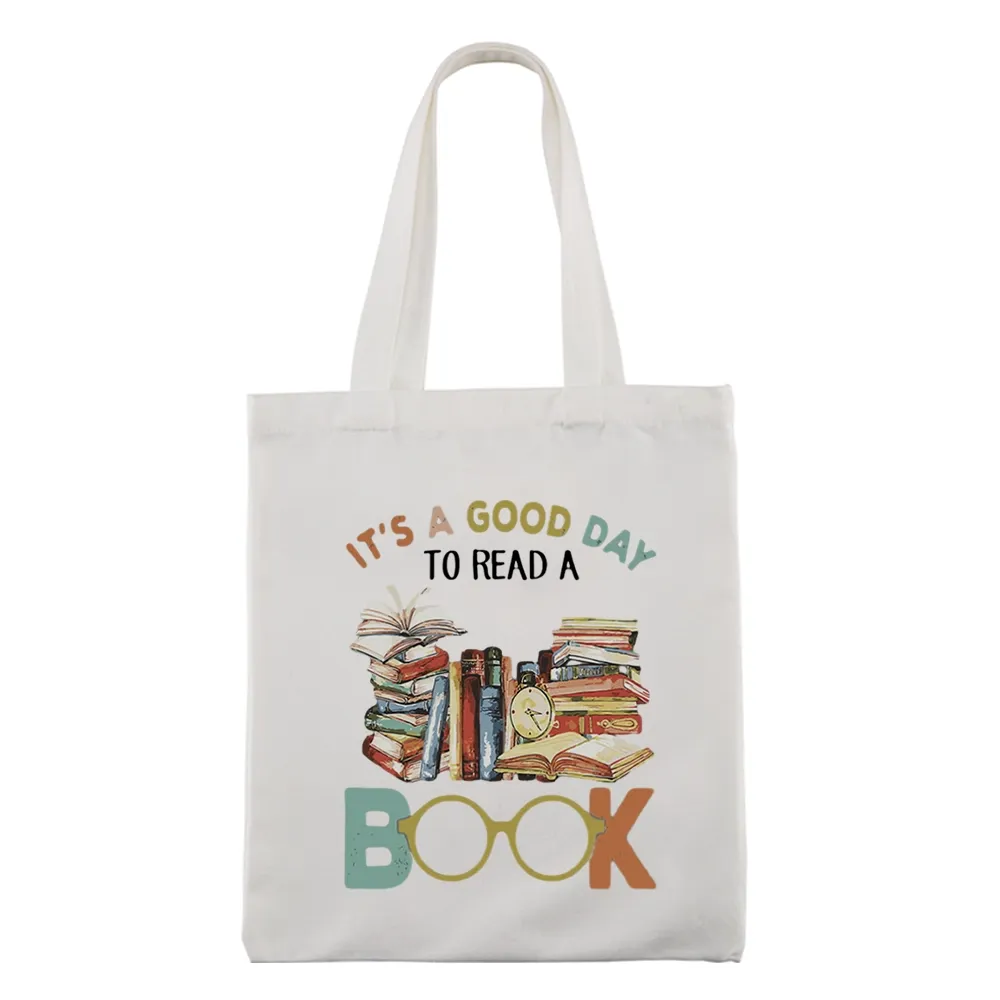 Pagewings It’s a Good Day to Read a Book Lovers Gift Tote Bag
