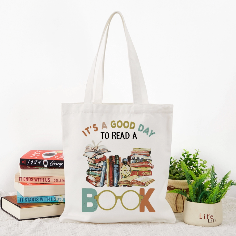 Pagewings It’s a Good Day to Read a Book Lovers Gift Tote Bag